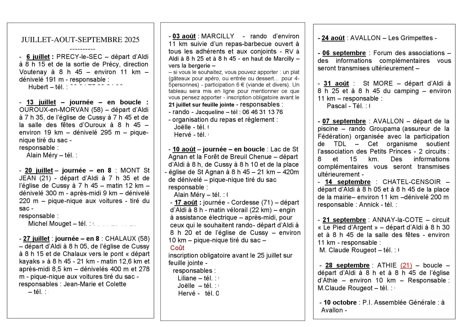 2025 3 juillet a septembre